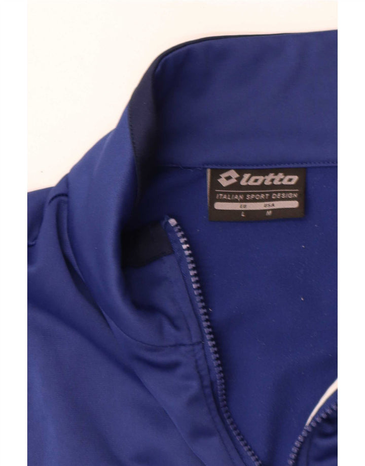 Ανδρική αθλητική φόρμα Lotto Top Jacket μεγάλο μπλε χρώμα