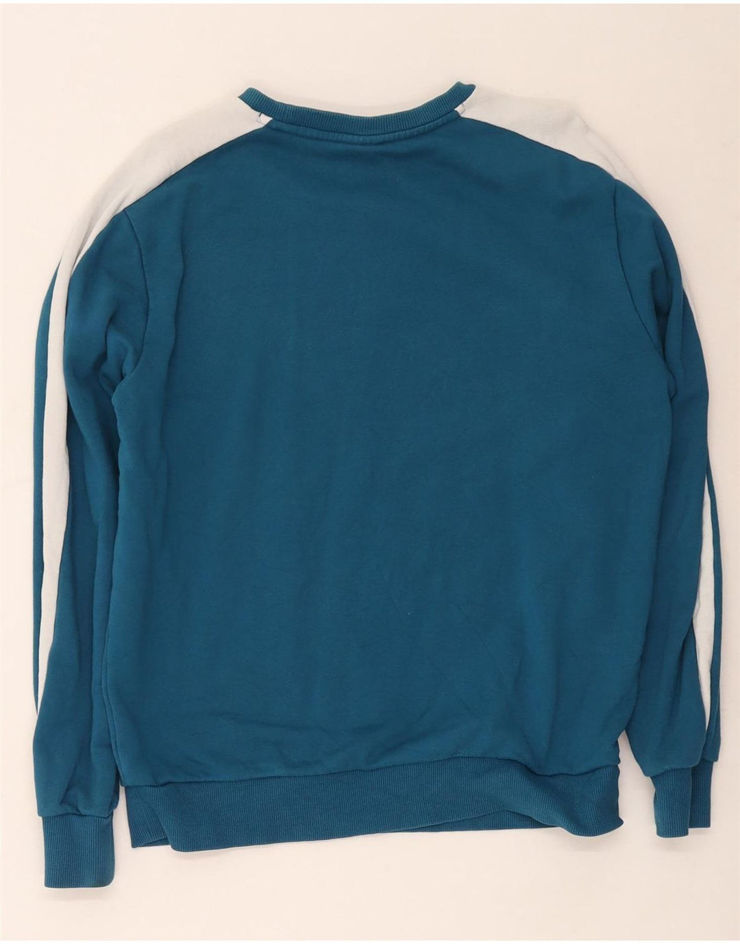 Γυναικεία φούτερ Puma Jumper UK 14 Medium Blue Colourblock Βαμβακερό