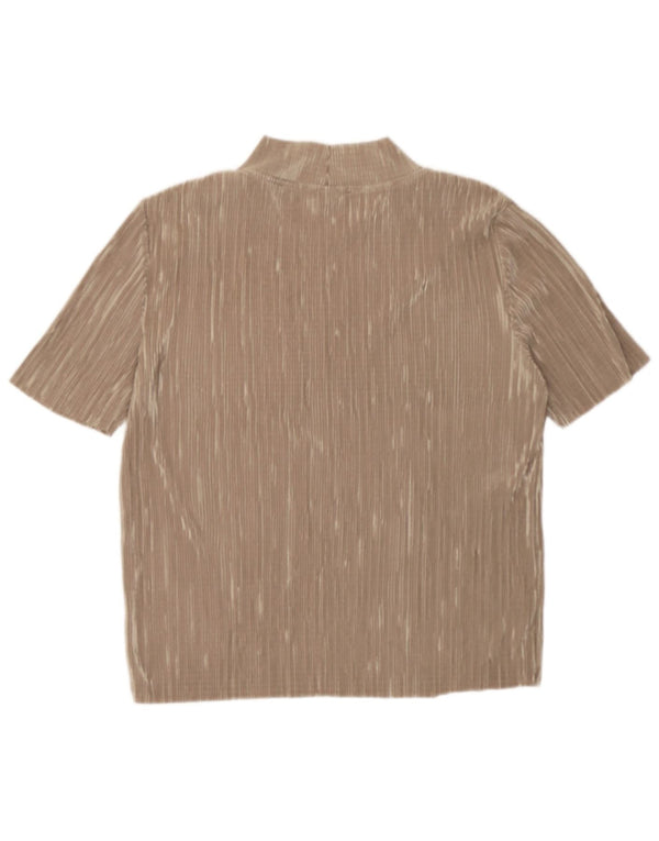 Zara Γυναικεία Μπλούζα Τοπ UK 14 Medium Beige