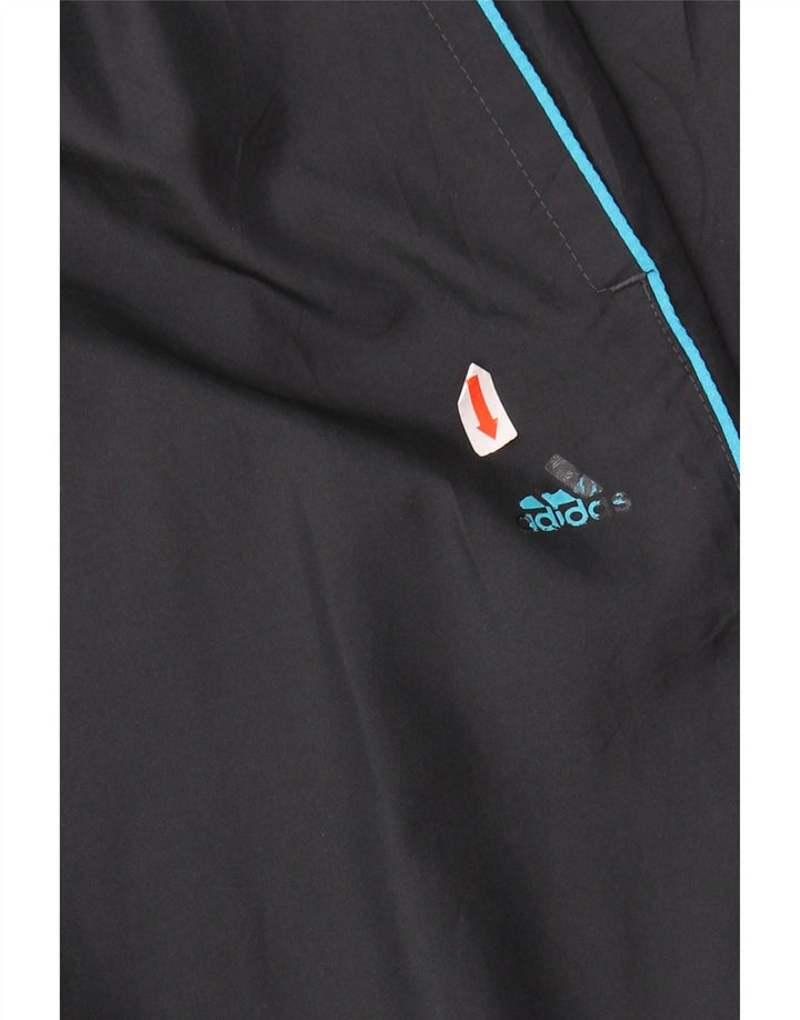 Γυναικεία αθλητική φόρμα ADIDAS Παντελόνι UK 12 Μεσαίου Μαύρου Πολυεστέρα