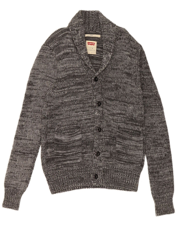 Ανδρικό πουλόβερ Levi's Slim Fit Cardigan Μικρή βισκόζη σε γκρι φλύκταινες