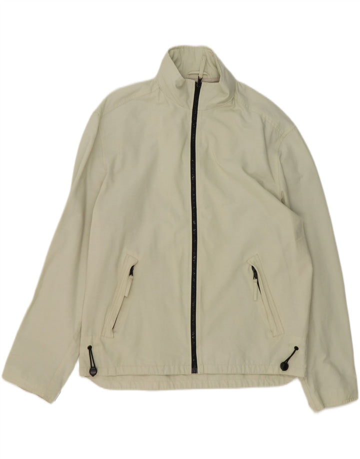 WAMPUM Mens 8503 Rain Jacket UK 38 Medium Green Polyester Vintage Wampum and Second-Hand Wampum from Messina Hembry 