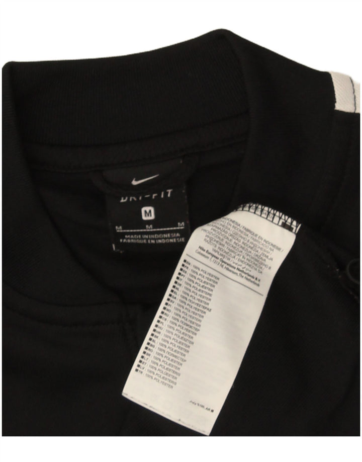 Ανδρική φόρμα Nike Dri Fit Μπουφάν μεσαίου μαύρου χρώματος πολυεστέρας
