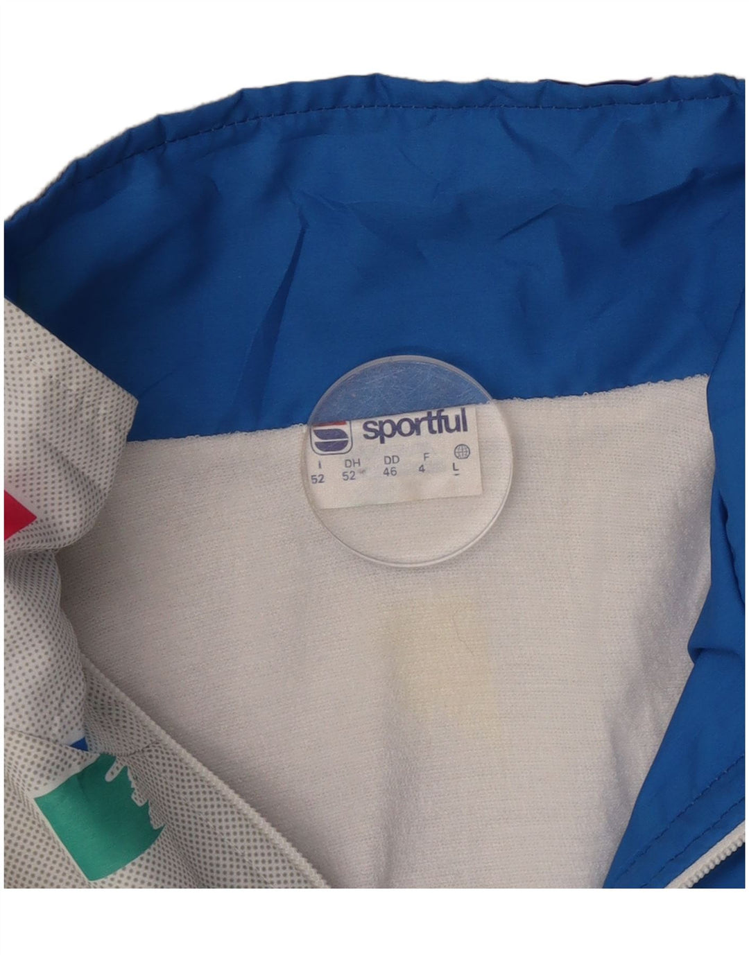 Sportful Ανδρική φόρμα γραφική φόρμα Top Jacket IT 52 Large Grey Geometric