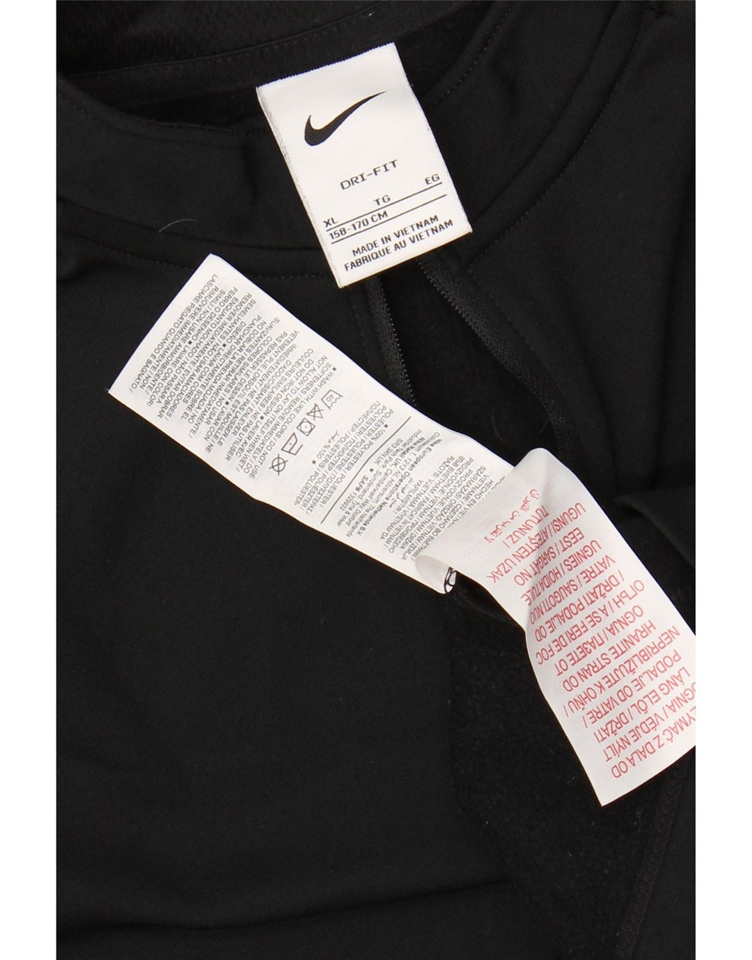 NIKE Boys Dri Fit Graphic Pullover αθλητική φόρμα 13-14 ετών XL Μαύρο