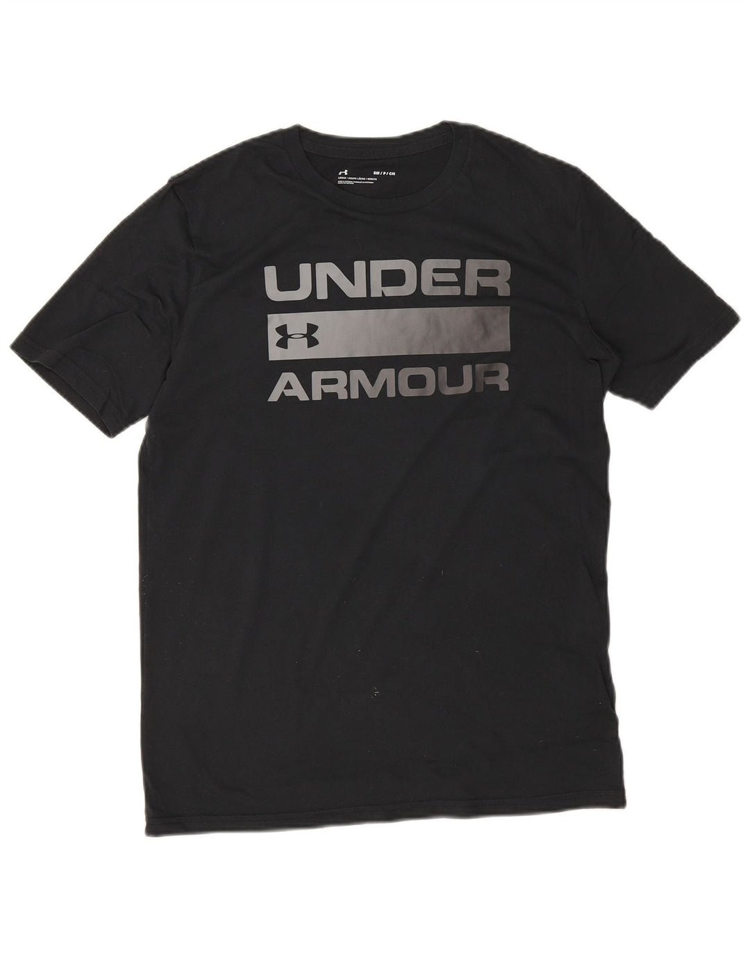 Under Armour Ανδρικό γραφικό T-Shirt Top Μικρό μαύρο βαμβακερό