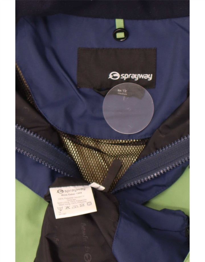 Γυναικείο μπουφάν βροχής Sprayway UK 12 Medium Green Polyester
