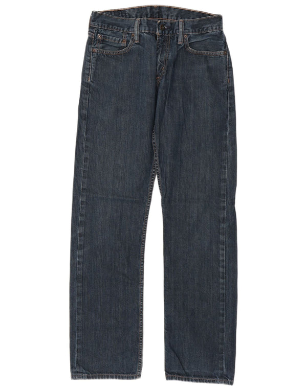 Levi's Mens 514 Straight Slim Jeans W29 L32 Μπλε βαμβακερό