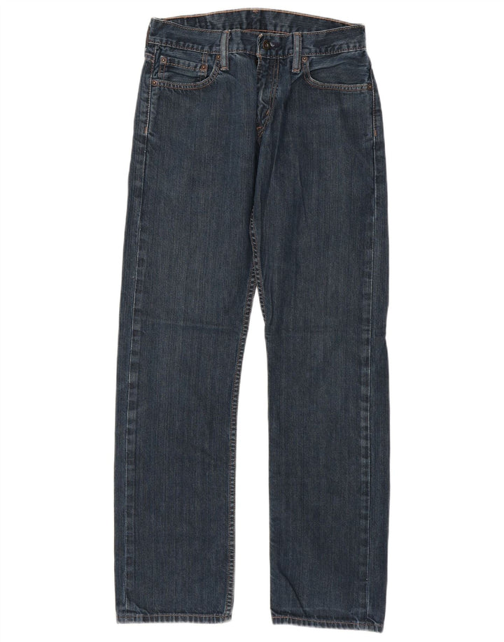 Levi's Mens 514 Straight Slim Jeans W29 L32 Μπλε βαμβακερό