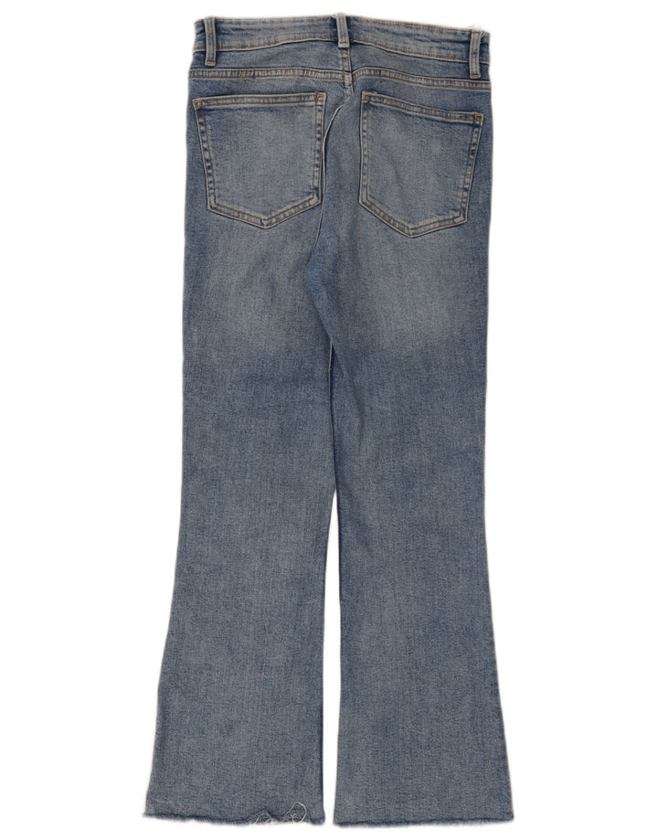 Zara Γυναικείο Τζιν μποτάκι EU 38 Small W28 L26 Blue