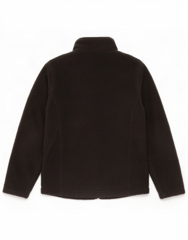 The North Face Girls Fleece Jacket 14-15 Years Large Black Polyester