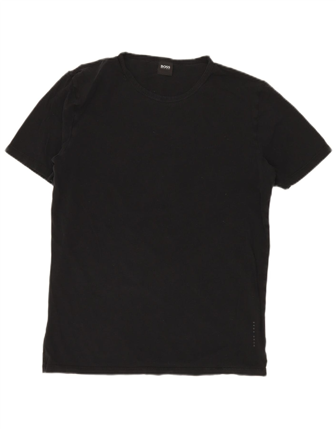 Ανδρικό T-Shirt HUGO BOSS Top Large Μαύρο Βαμβακερό