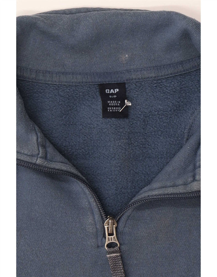 Ανδρικό φούτερ με φερμουάρ Gap, Jumper Small Blue