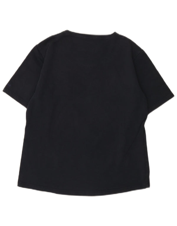 Barbour Γυναικείο T-Shirt Top UK 18 XL Navy Blue Cotton