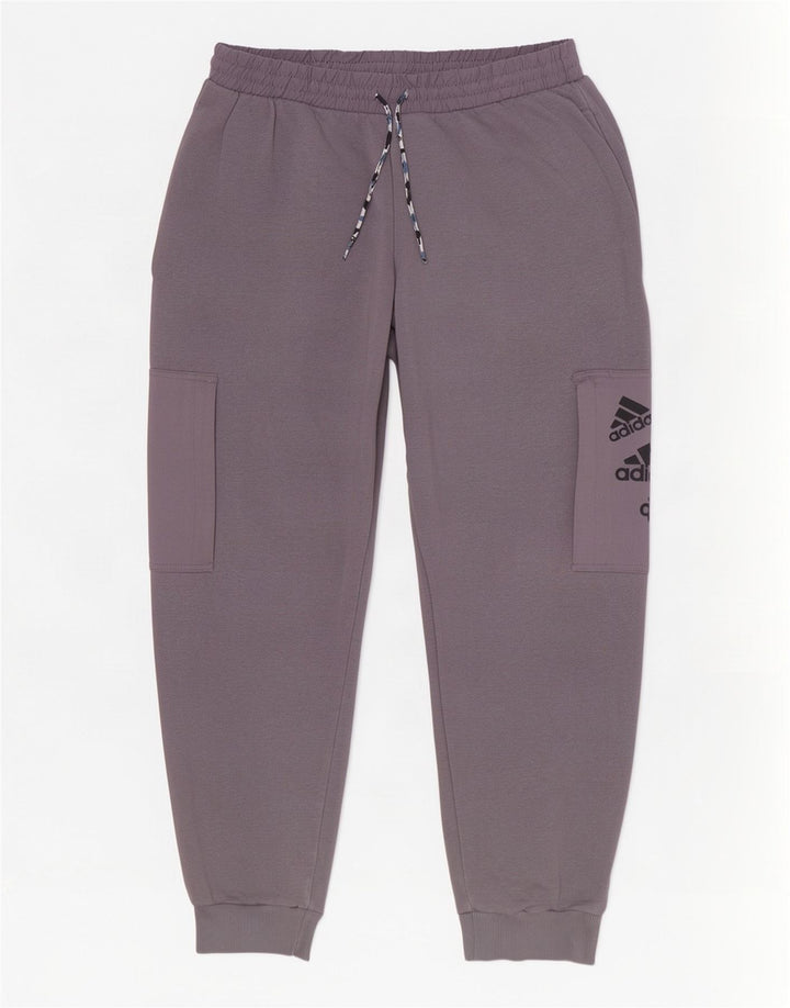 Ανδρική αθλητική φόρμα Adidas Graphic Cargo Παντελόνι Joggers Μεσαίο Γκρι βαμβακερό