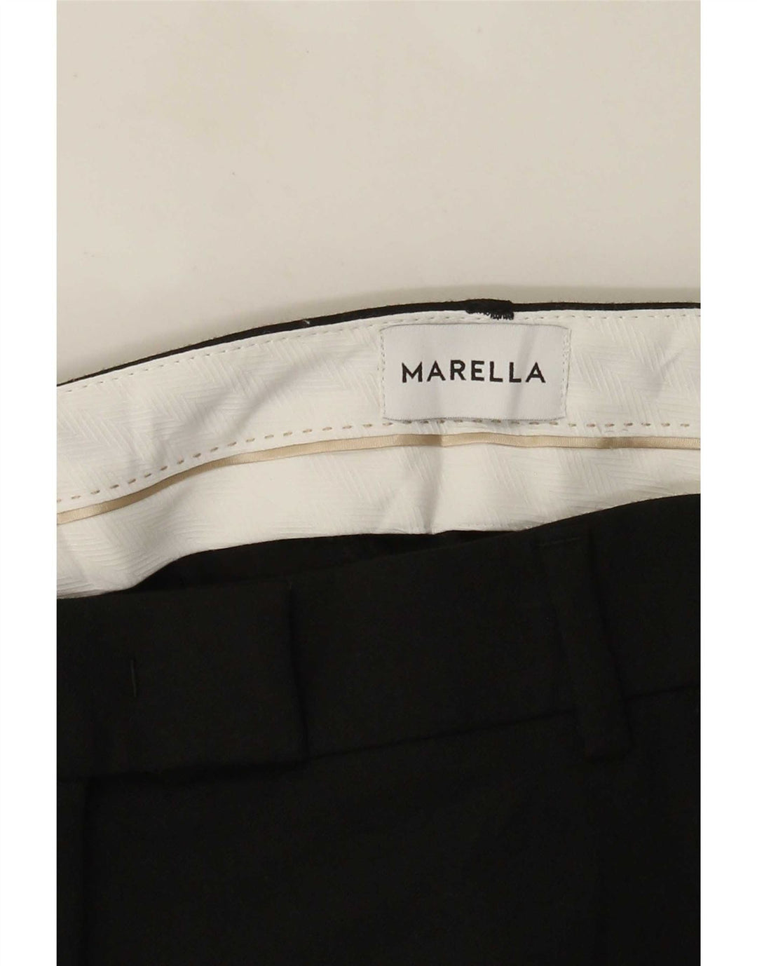 Γυναικείο ίσιο παντελόνι Marella W30 L27 Μαύρο