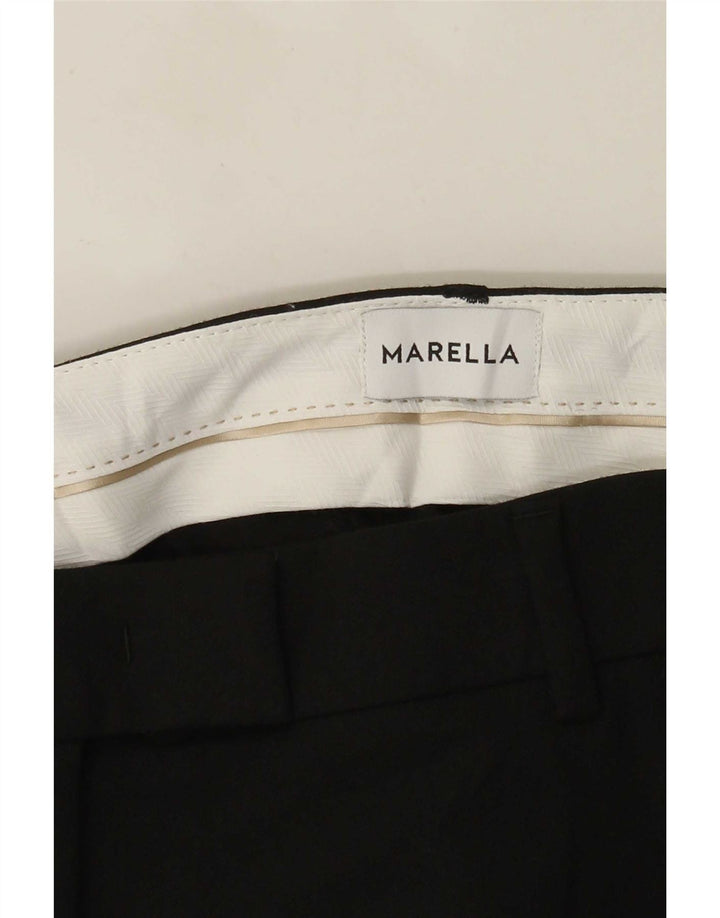 Γυναικείο ίσιο παντελόνι Marella W30 L27 Μαύρο
