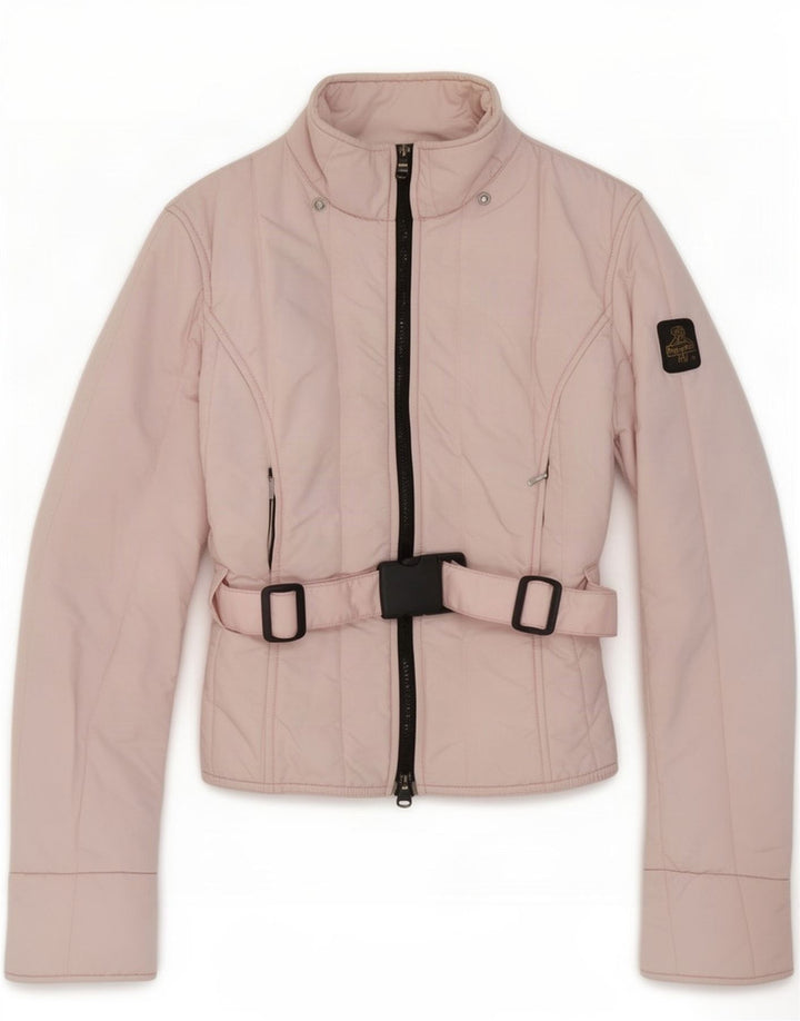 Γυναικείο μπουφάν βροχής Refrigiwear UK 12 Medium Pink Polyamide