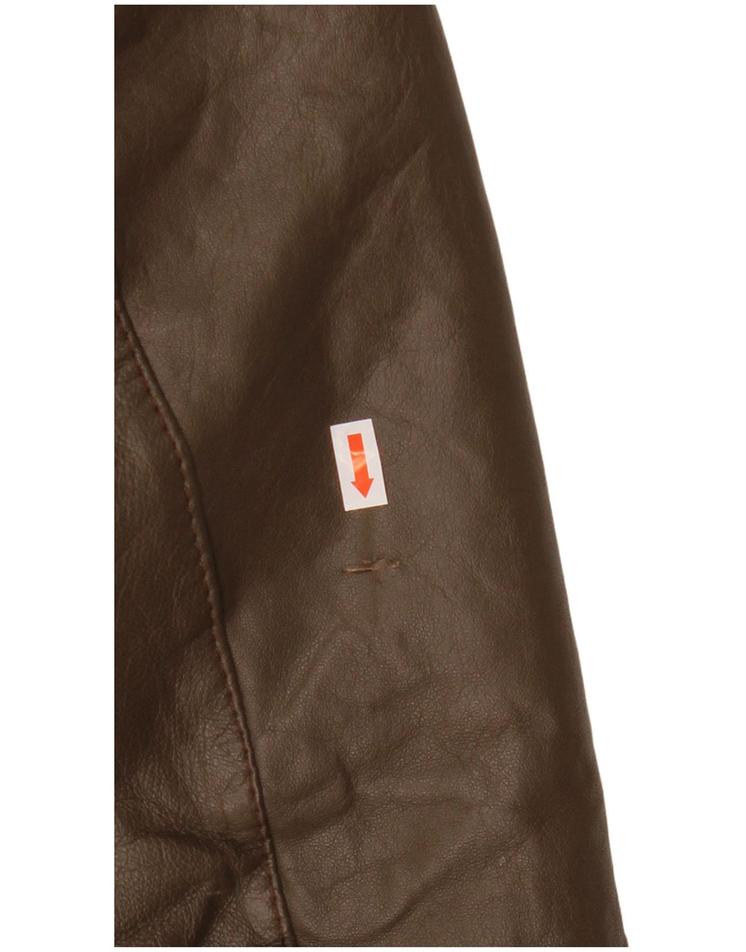 VINTAGE Ανδρικό Δερμάτινο Μπουφάν UK 38 Δερμάτινο Μεσαίο Καφέ