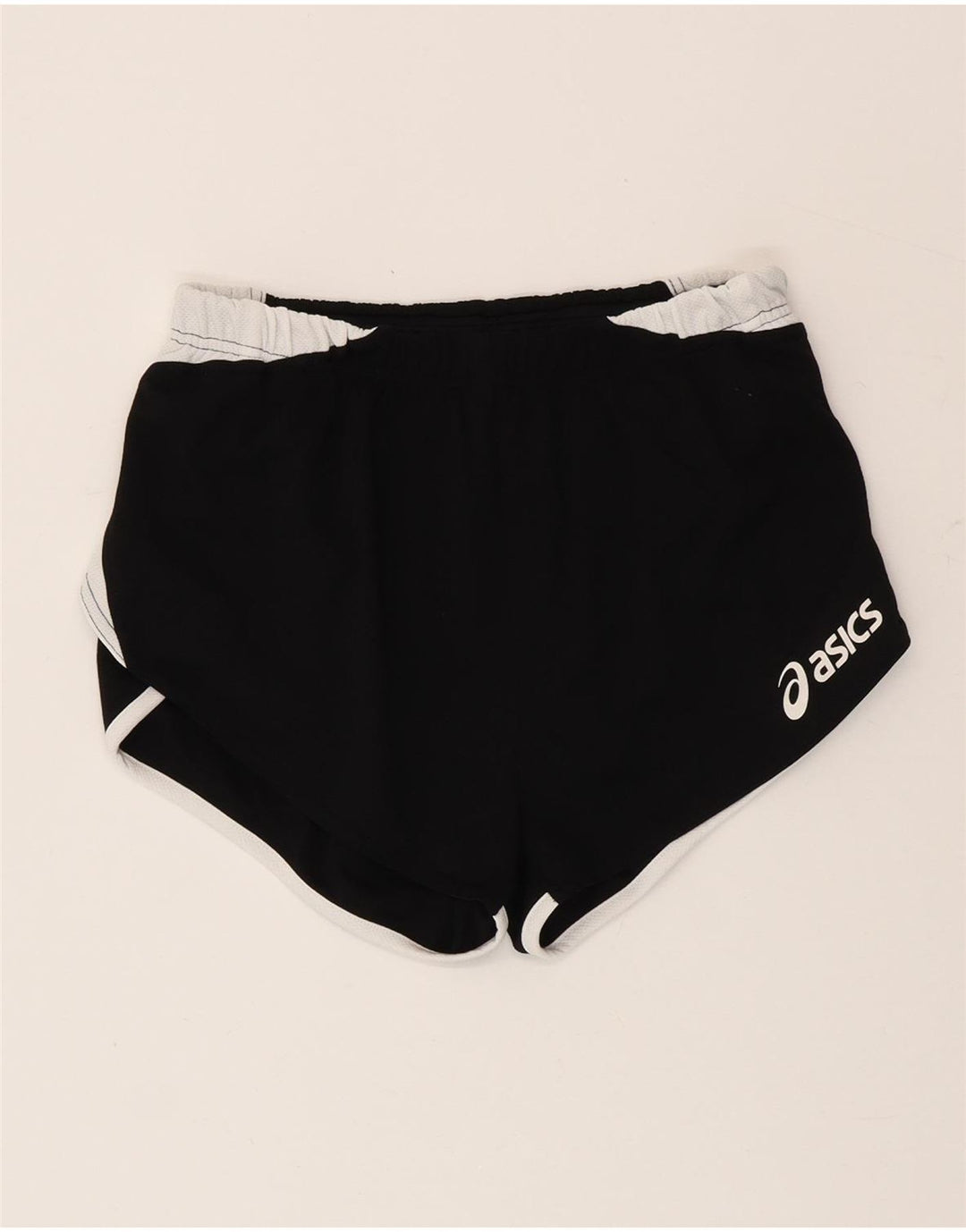 Γυναικείο αθλητικό σορτς Asics UK 12 μεσαίου μαύρου χρώματος πολυεστέρας