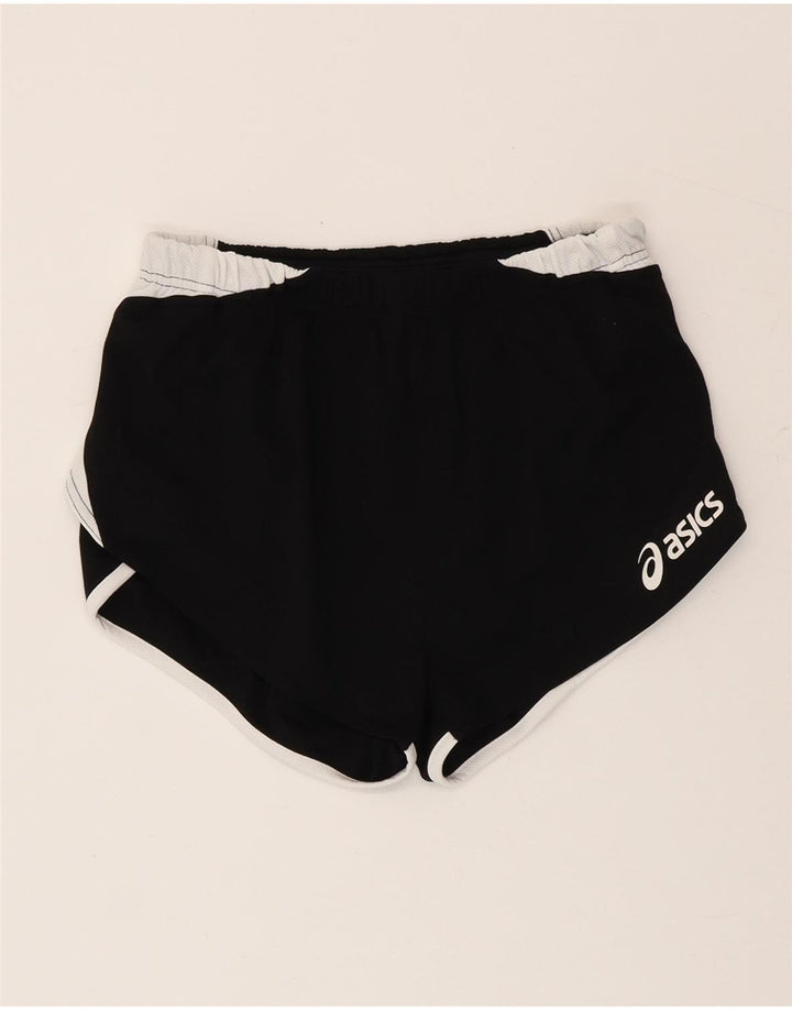 Γυναικείο αθλητικό σορτς Asics UK 12 μεσαίου μαύρου χρώματος πολυεστέρας