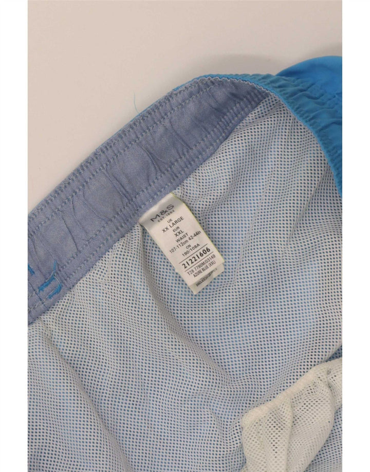 Ανδρικό σορτς κολύμβησης Marks & Spencer 2XL μπλε πολυεστέρα