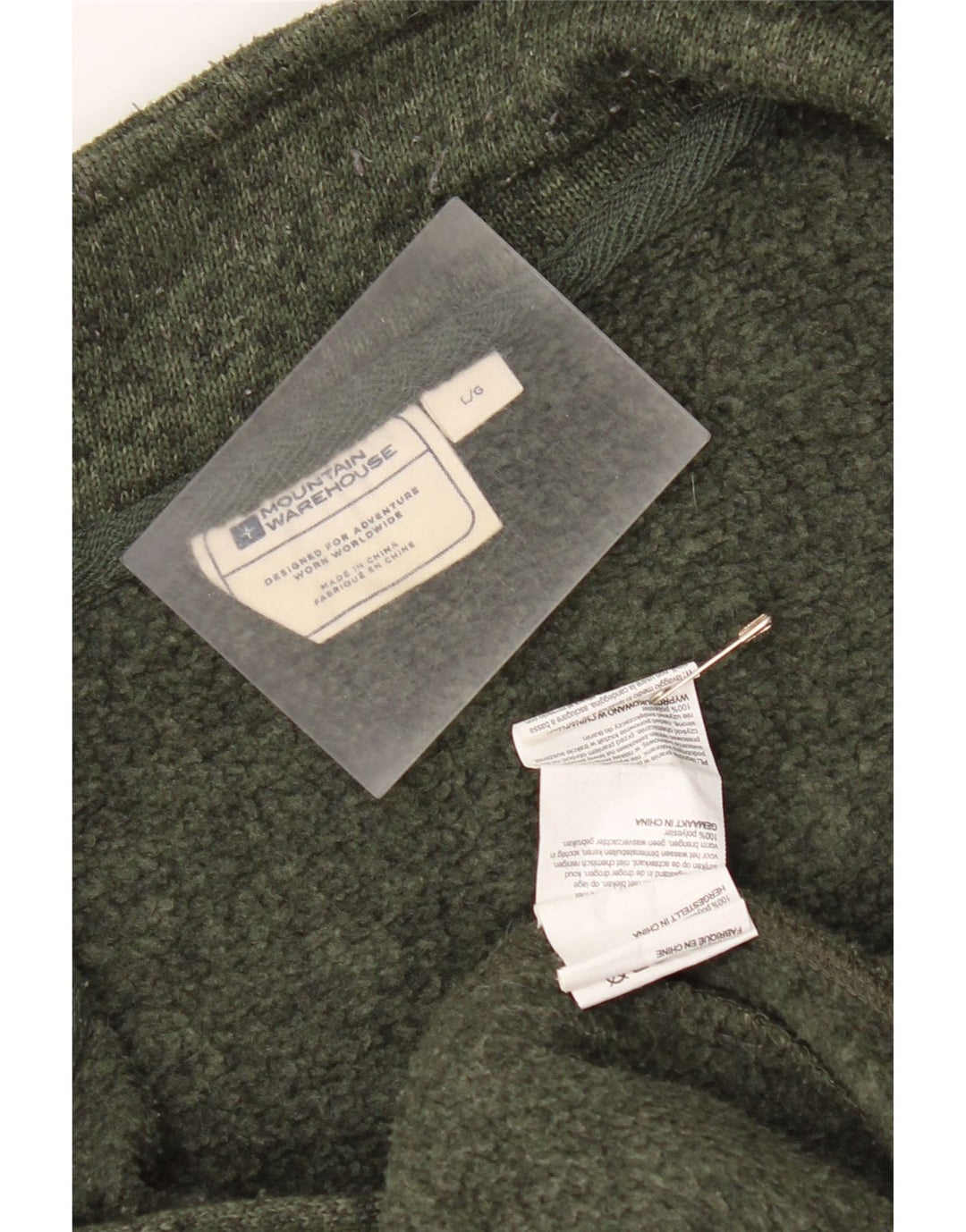 Ανδρική φόρμα Mountain Warehouse Top Jacket Large Khaki Flecked Polyester