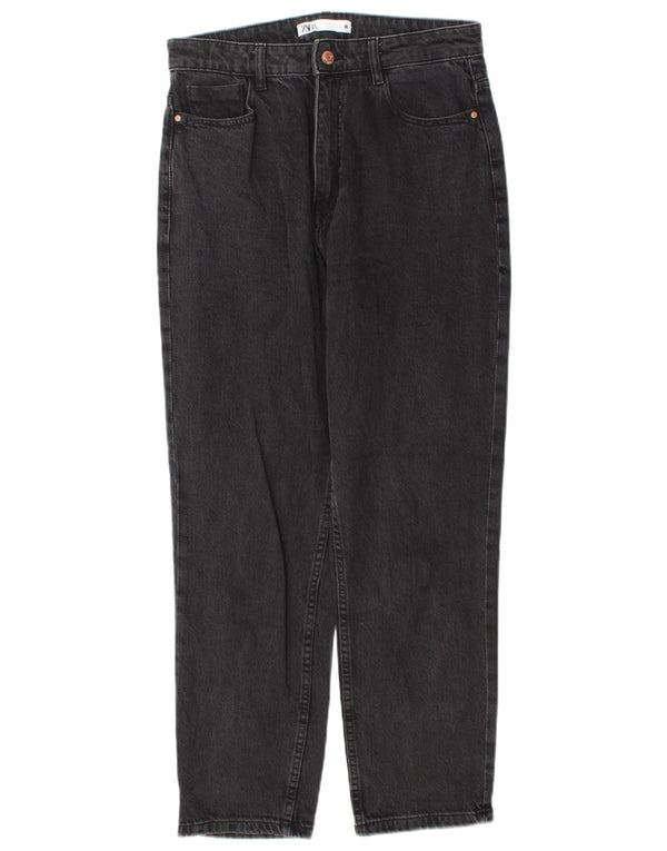 Zara Γυναικείο Tapered Jeans EU 40 Medium W30 L28 Grey