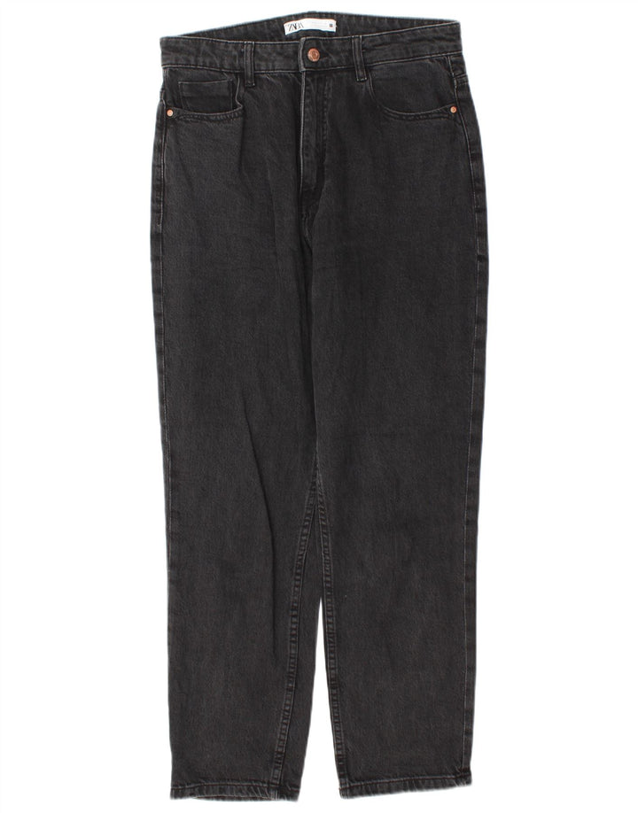 Zara Γυναικείο Tapered Jeans EU 40 Medium W30 L28 Grey