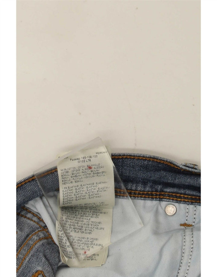 Ανδρικό τζιν Texas Straight Wrangler W40 L30 Blue Cotton