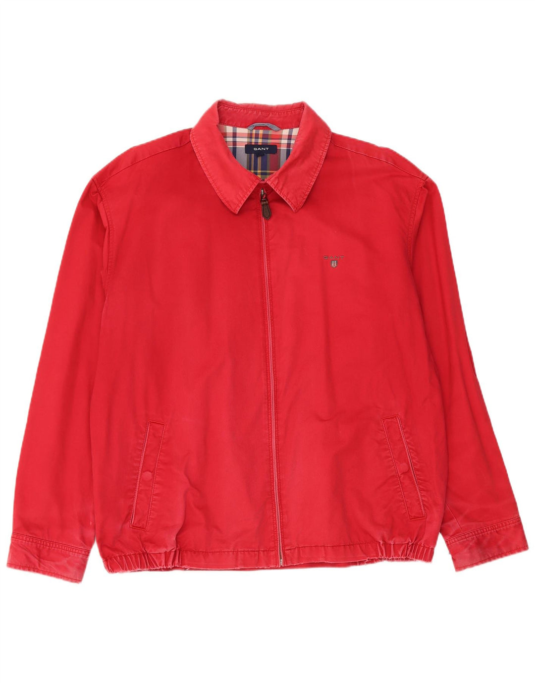 Ανδρικό μπουφάν Gant Bomber UK 44 2XL Κόκκινο βαμβακερό