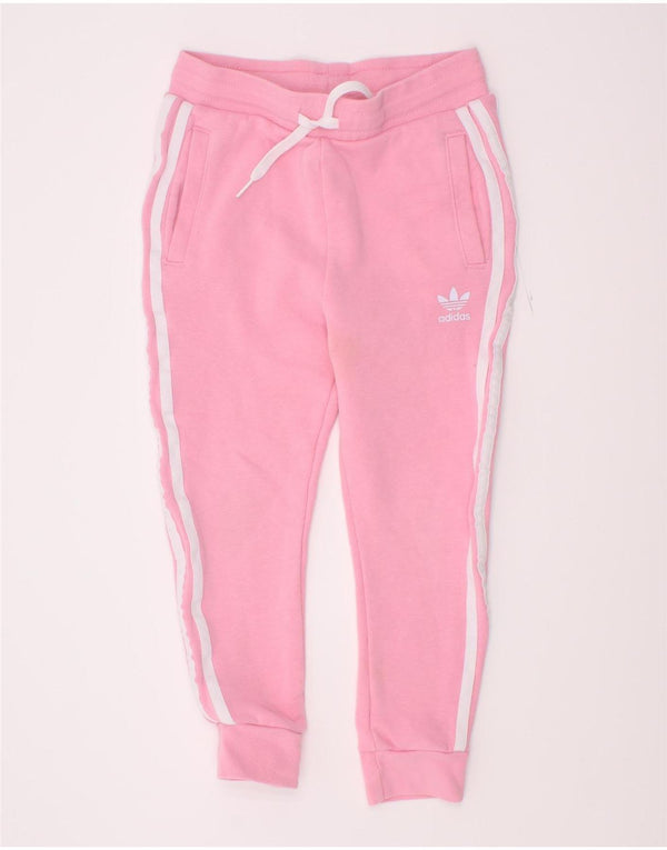 Adidas Κοριτσίστικες φόρμες παντελόνι Joggers 5-6 ετών Ροζ βαμβακερό