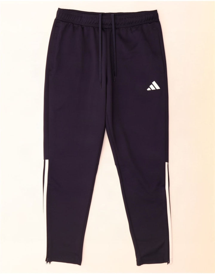 Adidas Ανδρική φόρμα Aeroready Παντελόνι φόρμας μεγάλου μπλε ναυτικού πολυεστέρα