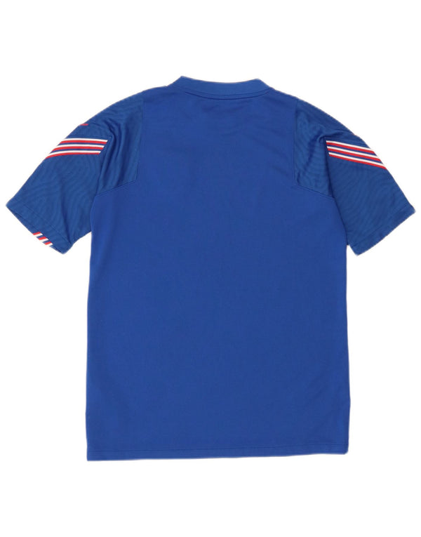 Nike Boys England Graphic T-shirt Top 13-14 ετών XL Blue Polyester Sports