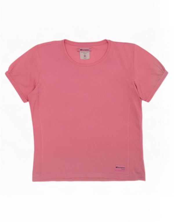 Champion Womens Easy Fit T-Shirt Top 20 2XL Pink Cotton