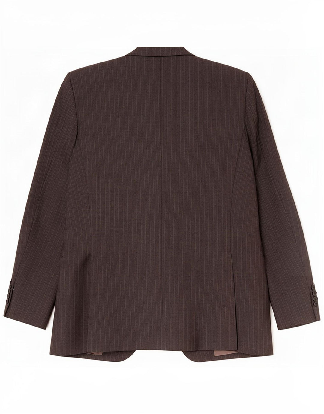 Trussardi Ανδρικό σακάκι σακάκι 3 κουμπιών IT 52 XL Γκρι ριγέ παρθένο μαλλί