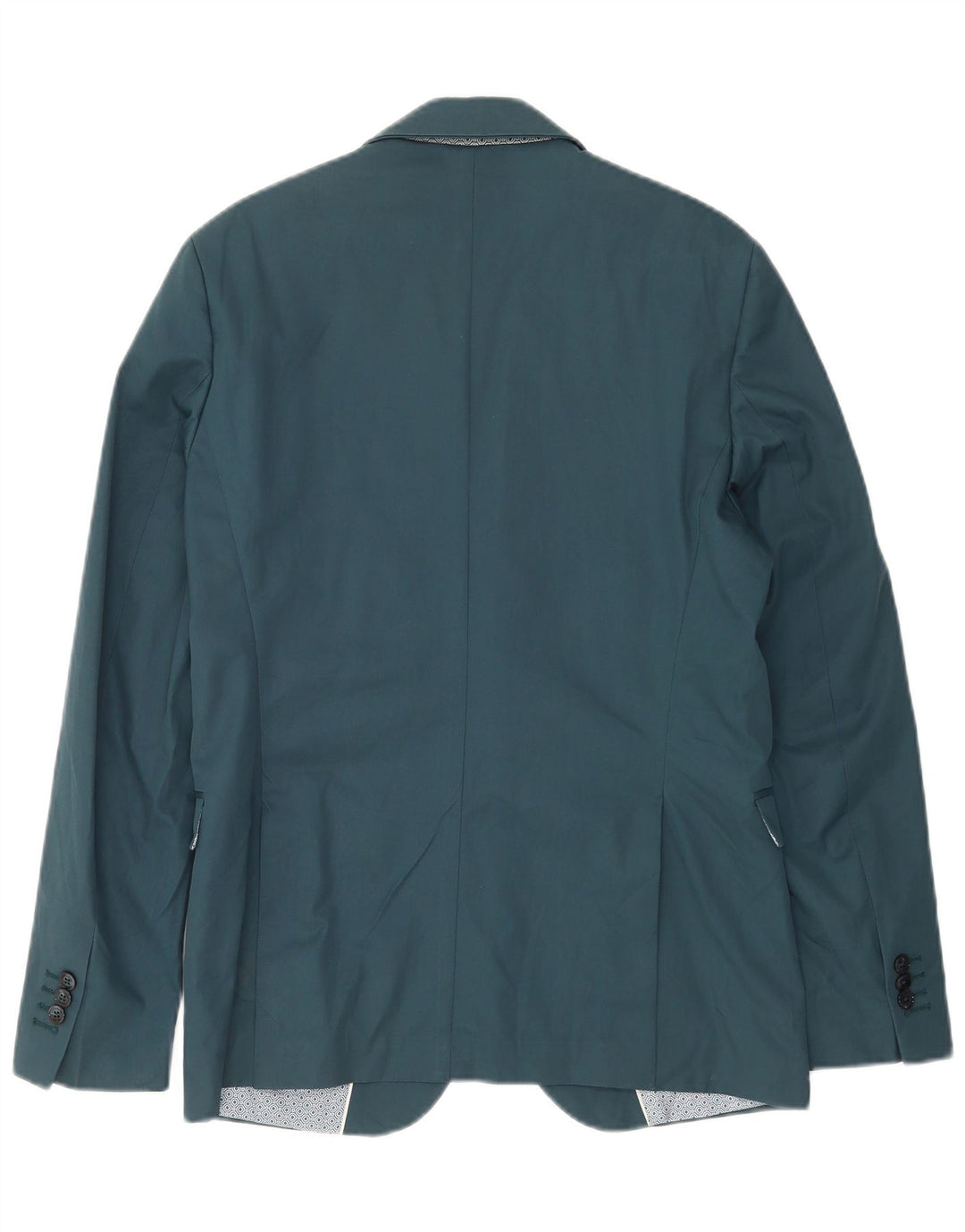 Zara Ανδρικό σακάκι μπλέιζερ με 2 κουμπιά EU 50 Medium Blue Polyester