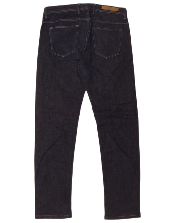 Massimo Dutti Ανδρικό Slim Jeans EU 40 Medium W31 L30 Navy Blue