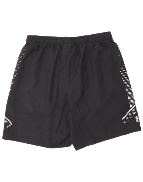 Ανδρικό αθλητικό σορτς Under Armour Μεγάλο μαύρο χρώμα πολυεστέρα