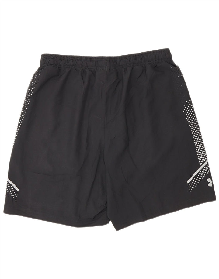 Ανδρικό αθλητικό σορτς Under Armour Μεγάλο μαύρο χρώμα πολυεστέρα