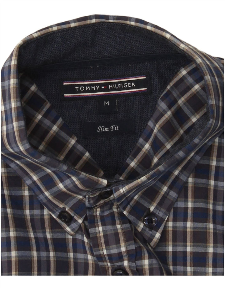 Ανδρικό πουκάμισο Tommy Hilfiger Slim Fit Medium Blue Check