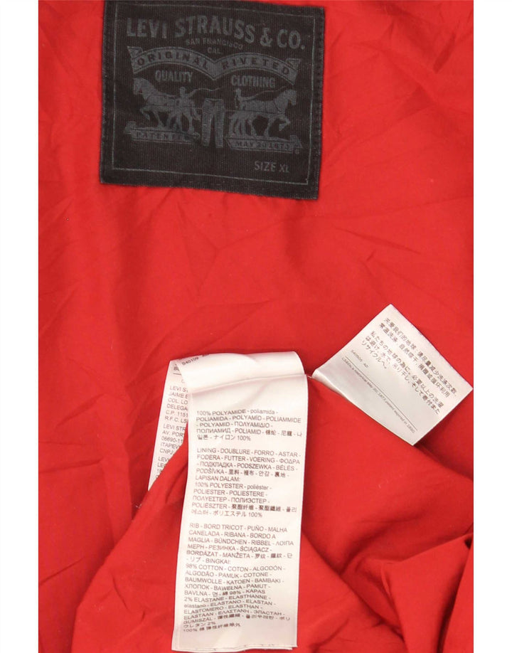 Ανδρικό μπουφάν Levi's Bomber UK 42 XL Navy Blue Polyamide
