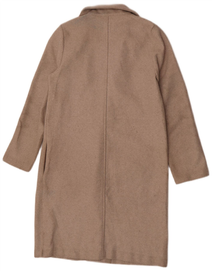 Zara Γυναικείο Πανωφόρι UK 12 Medium Beige Polyester