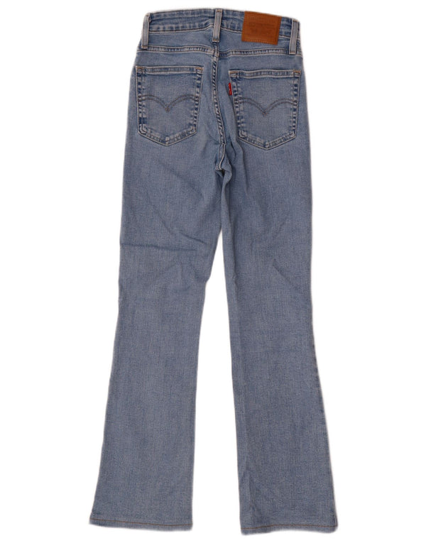 Levi's γυναικείο 725 ψηλό τζιν μποτάκι W24 L28 μπλε βαμβακερό