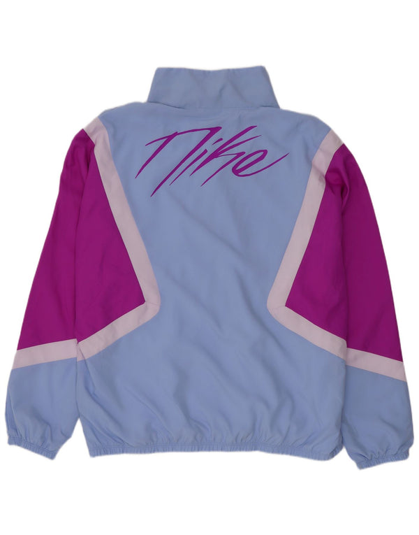 Γυναικεία αθλητική φόρμα γραφικών Nike Top Jacket UK 14 Medium Blue Sports