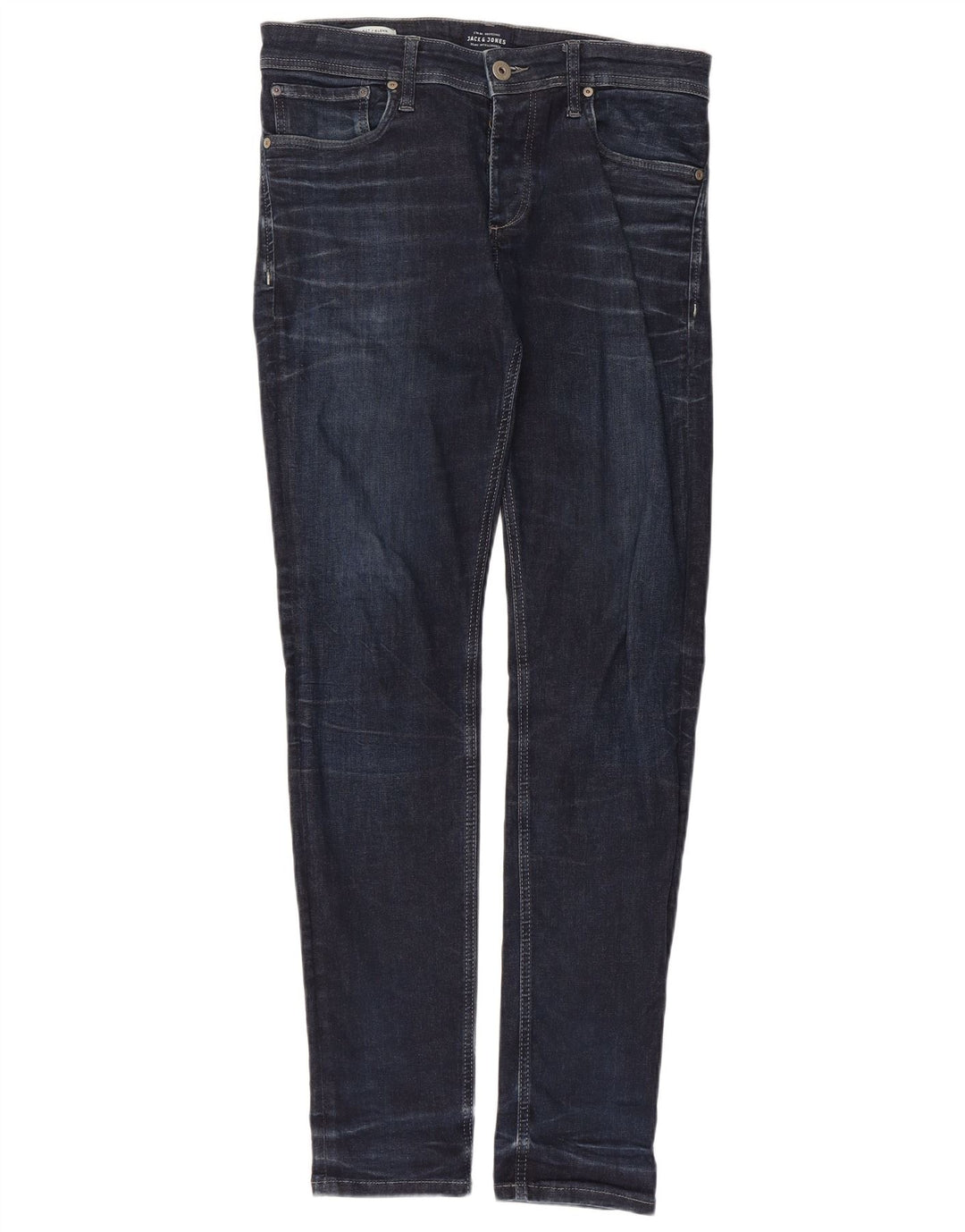 Ανδρικό Jack & Jones GLENN Slim Jeans W32 L32 Navy Blue Cotton