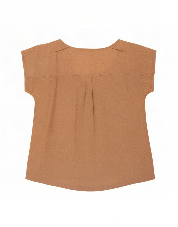 Zara Γυναικεία Μπλούζα Τοπ UK 14 Medium Beige