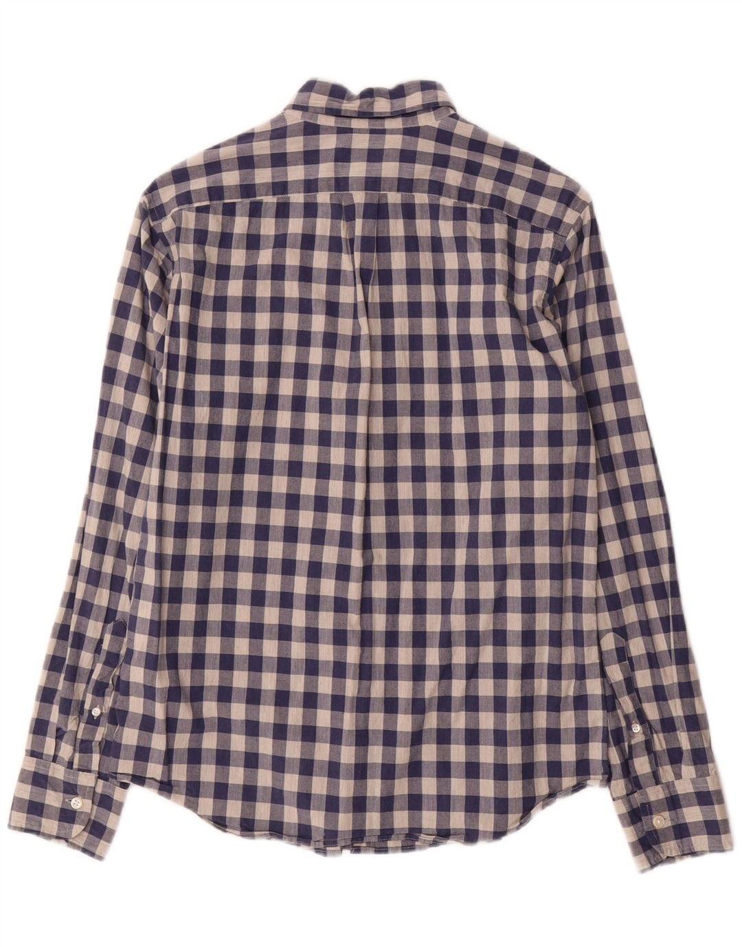 Ανδρικό πουκάμισο J. CREW Slim Small Navy Blue Gingham Cotton