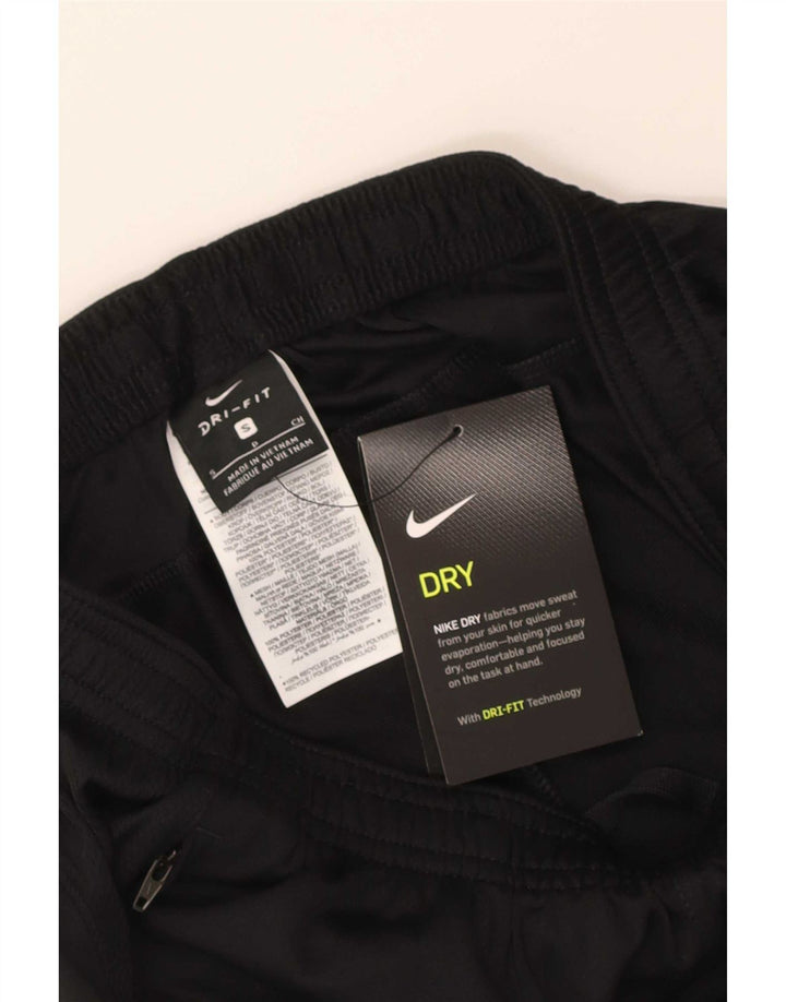 Ανδρικό παντελόνι αθλητικής φόρμας Nike Dri Fit Μικρό μαύρο πολυεστέρα