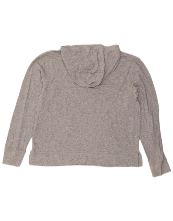 Champion Womens Turks & Caicos Graphic μακρυμάνικο UK 16 Large Grey